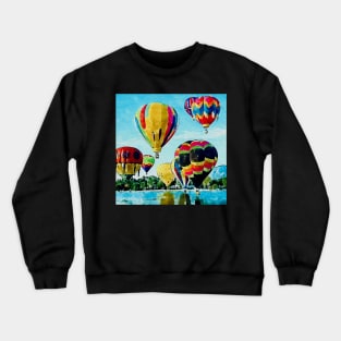 Hot air balloon Crewneck Sweatshirt